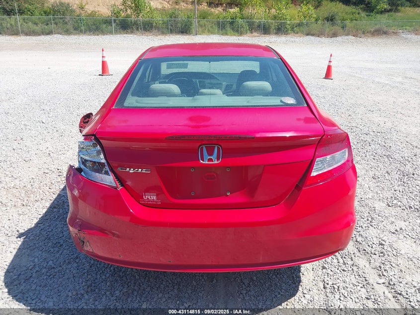 2012 Honda Civic Ex VIN: 2HGFG3B89CH521360 Lot: 43114815