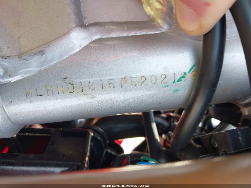 2023 Honda Crf300 L VIN: MLHND1615P5202133 Lot: 43114926