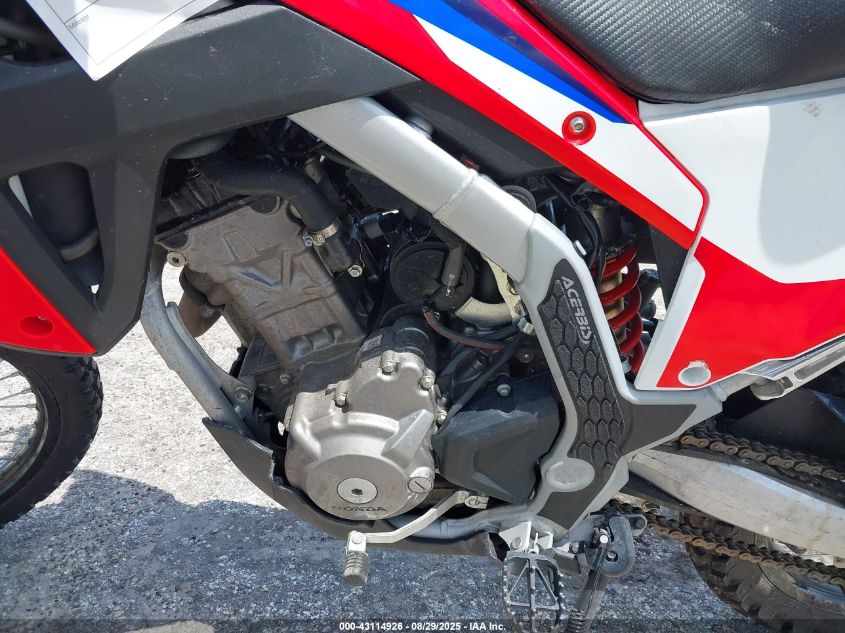 2023 Honda Crf300 L VIN: MLHND1615P5202133 Lot: 43114926