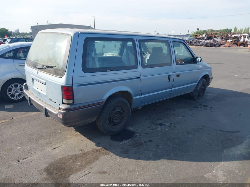 1991 DODGE GRAND CARAVAN auction photo 4
