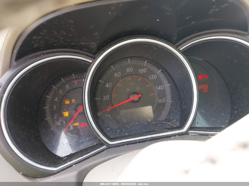 2010 Nissan Murano Sl VIN: JN8AZ1MUXAW007022 Lot: 43115000