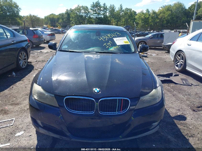 2011 BMW 328I xDrive VIN: WBAPK7C5XBA816250 Lot: 43115113