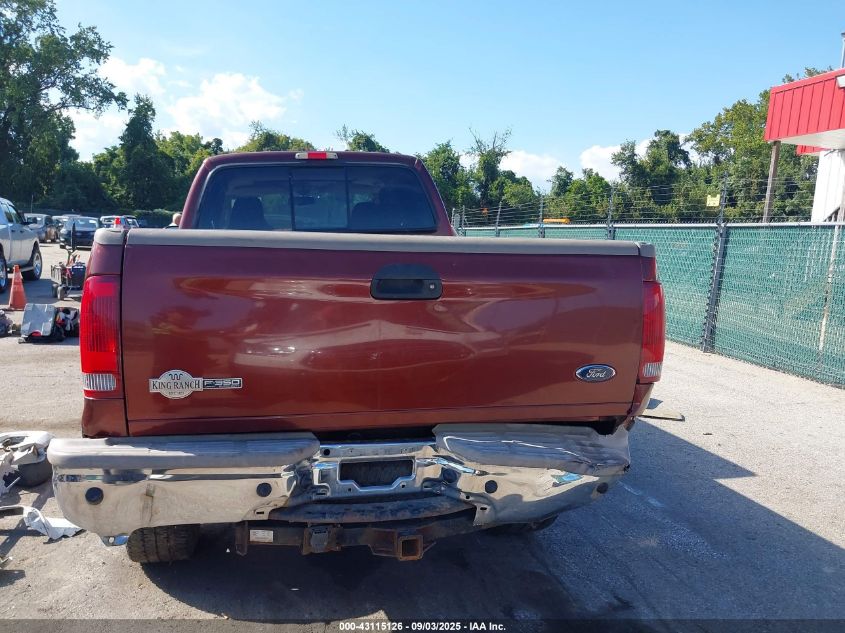 2006 Ford F-350 Lariat/Xl/Xlt VIN: 1FTWW31P16EA93645 Lot: 43115126