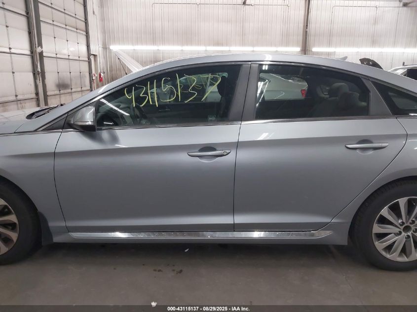 2016 Hyundai Sonata Sport VIN: 5NPE34AF3GH340716 Lot: 43115137
