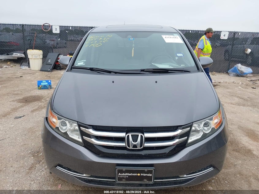 2014 HONDA ODYSSEY EX-L - 5FNRL5H60EB084169