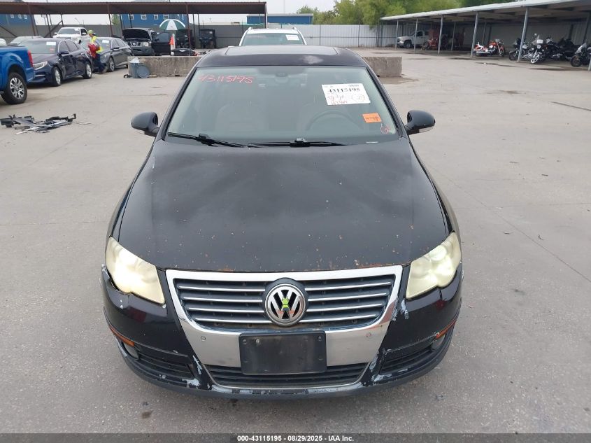 2008 Volkswagen Passat Vr6 VIN: WVWCU73CX8P038550 Lot: 43115195
