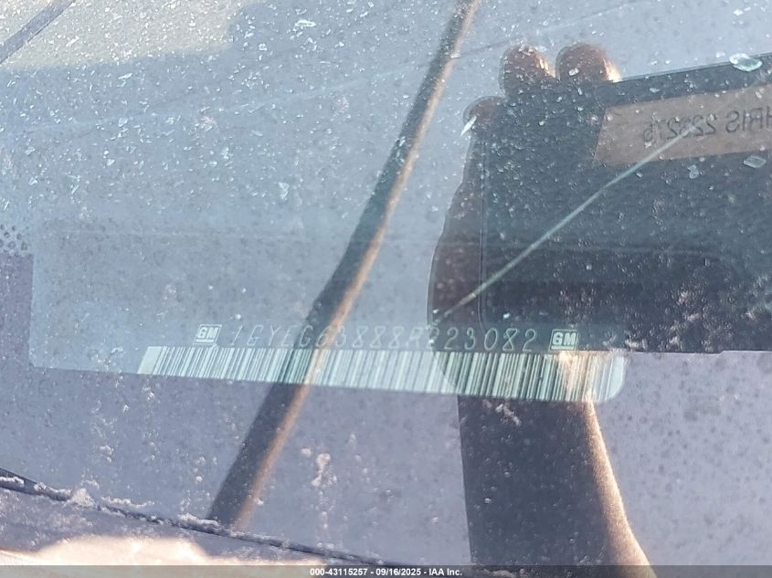 2008 Cadillac Escalade Standard VIN: 1GYEC63888R223082 Lot: 43115257