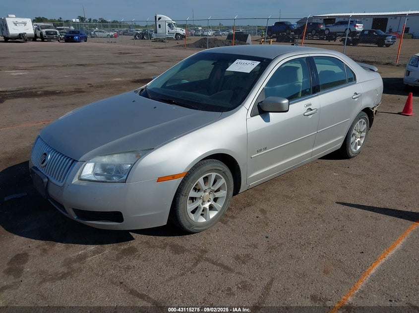 3MEHM07Z88R630967 2008 MERCURY MILAN photo no. 2