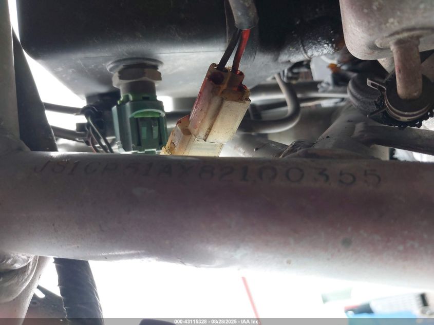 2008 Suzuki An650 VIN: JS1CP51AX82100355 Lot: 43115328