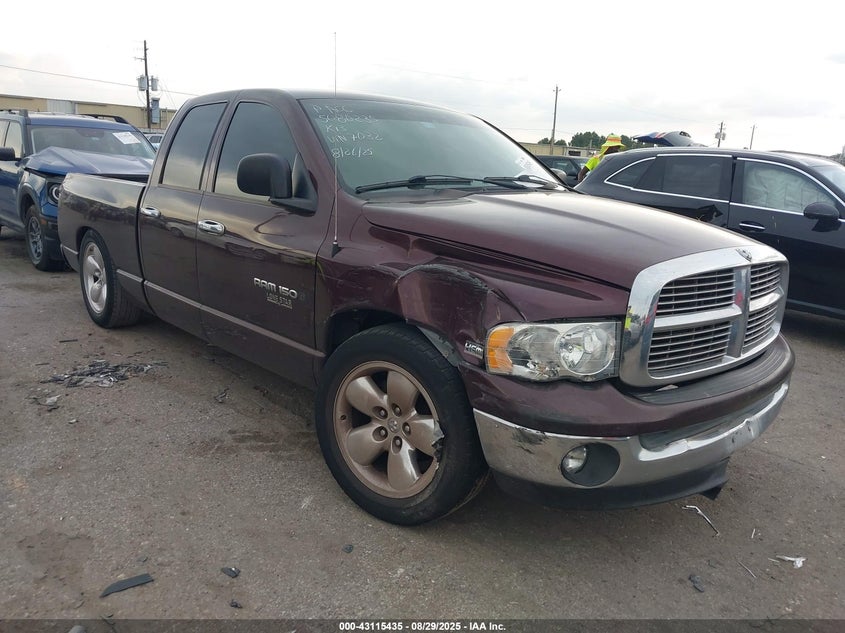 2005 Dodge Ram 1500 Slt/Laramie brown truck gasoline 1D7HA18D15J567032 photo #1