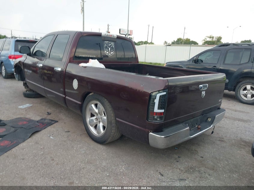 2005 Dodge Ram 1500 Slt/Laramie brown truck gasoline 1D7HA18D15J567032 photo #4
