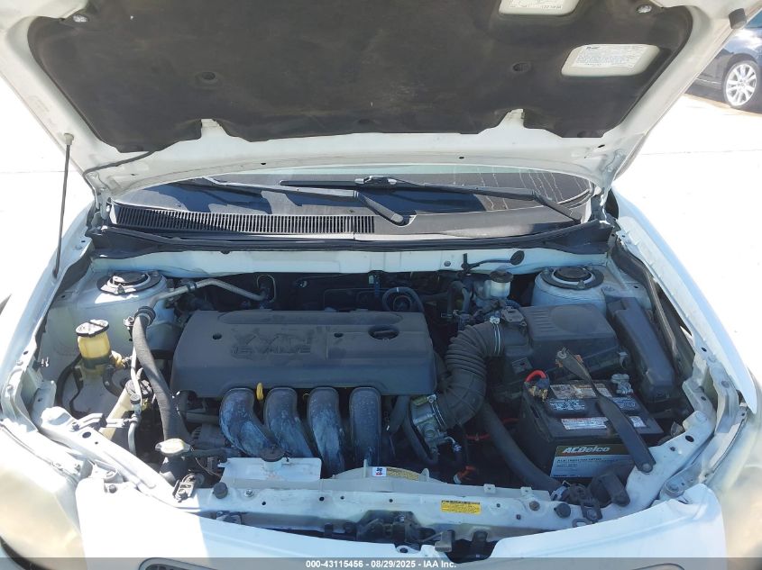 2008 Pontiac Vibe VIN: 5Y2SL65898Z400485 Lot: 43115456