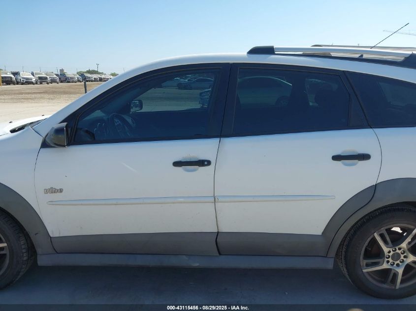 2008 Pontiac Vibe VIN: 5Y2SL65898Z400485 Lot: 43115456