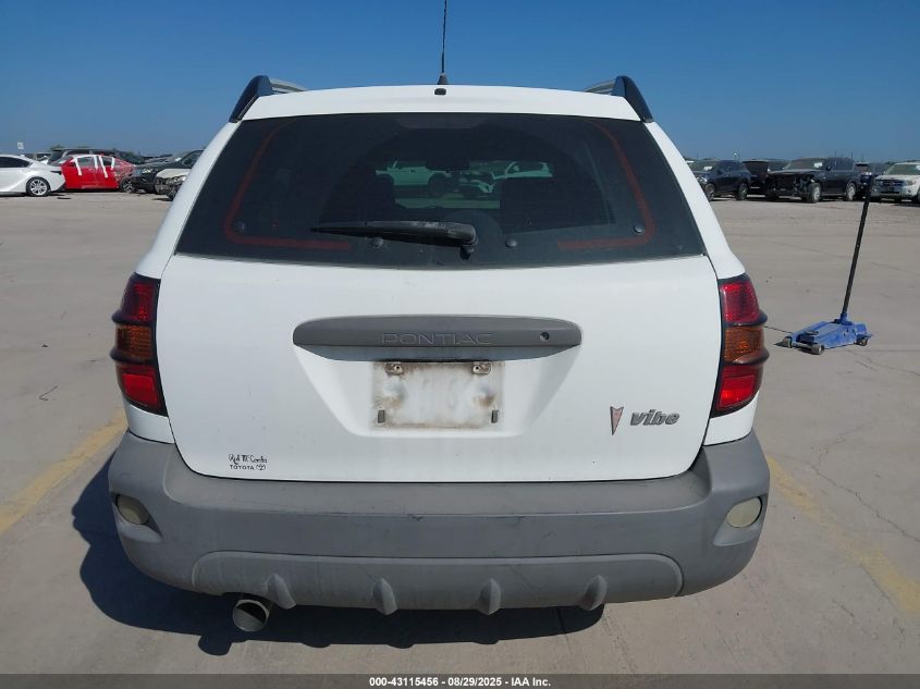 2008 Pontiac Vibe VIN: 5Y2SL65898Z400485 Lot: 43115456