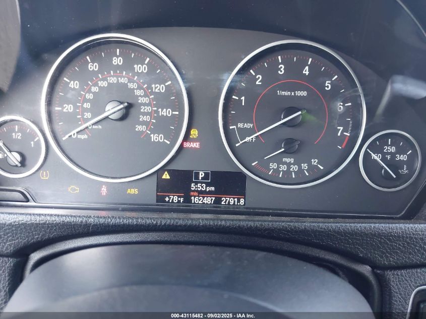 2013 BMW 328I VIN: WBA3C1C50DF443573 Lot: 43115482