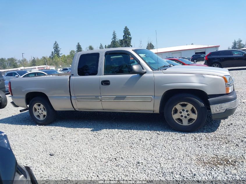 2005 Chevrolet Silverado 1500 Ls VIN: 2GCEC19T551171127 Lot: 43115551