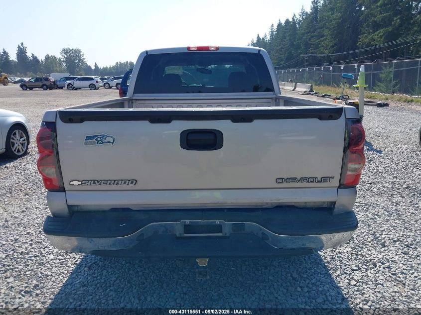 2005 Chevrolet Silverado 1500 Ls VIN: 2GCEC19T551171127 Lot: 43115551