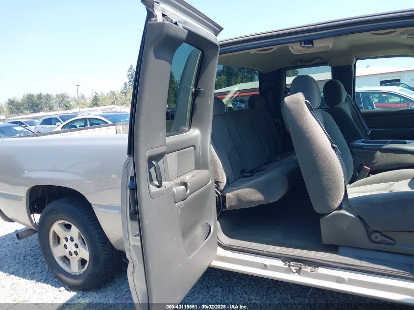 2005 Chevrolet Silverado 1500 Ls VIN: 2GCEC19T551171127 Lot: 43115551