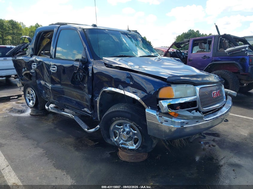 2005 GMC Yukon Slt blue other gasoline 1GKEK13T45R161664 photo #1