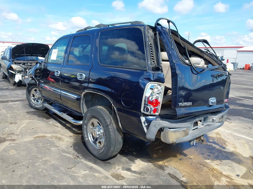 2005 GMC Yukon Slt blue other gasoline 1GKEK13T45R161664 photo #4