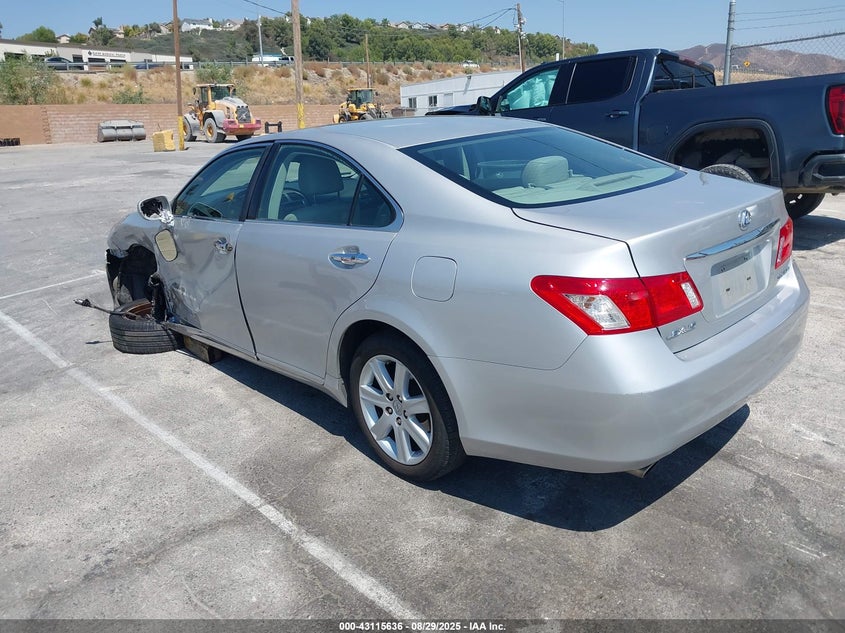 2008 Lexus Es 350 silver sedan gasoline JTHBJ46G882190615 photo #4