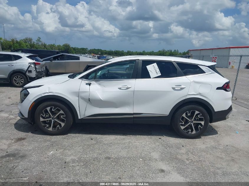 2024 Kia Sportage Ex VIN: 5XYK33DF6RG230942 Lot: 43115685
