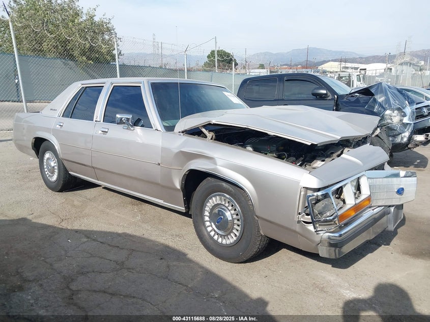 2FACP72F6LX166392 1990 Ford Crown Victoria S auction photo 1