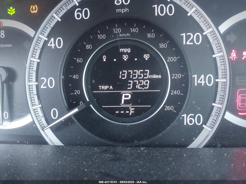 2014 Honda Accord Lx VIN: 1HGCR2F30EA295734 Lot: 43115741