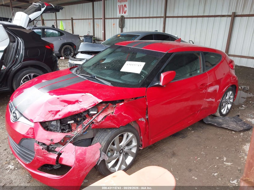 2016 HYUNDAI VELOSTER - KMHTC6AD1GU272922