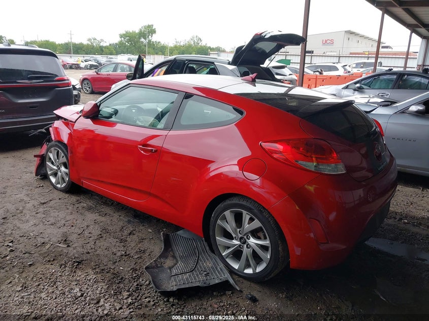 2016 HYUNDAI VELOSTER - KMHTC6AD1GU272922