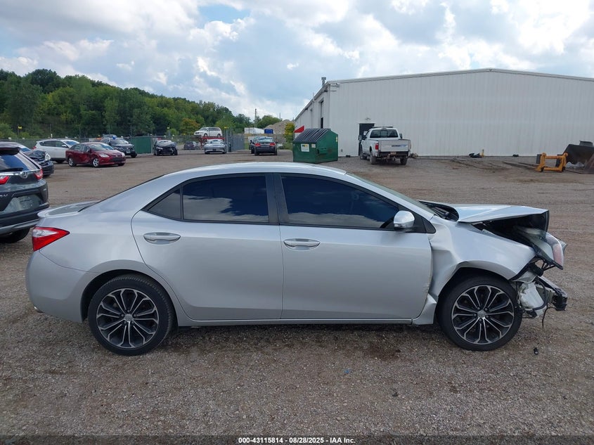 2014 TOYOTA COROLLA S PLUS - 5YFBURHE8EP093607