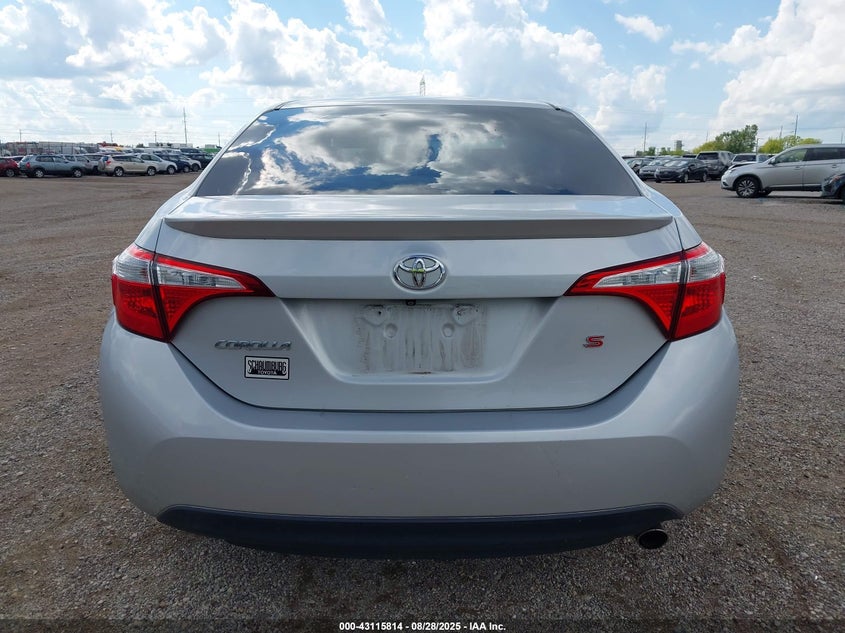 2014 TOYOTA COROLLA S PLUS - 5YFBURHE8EP093607