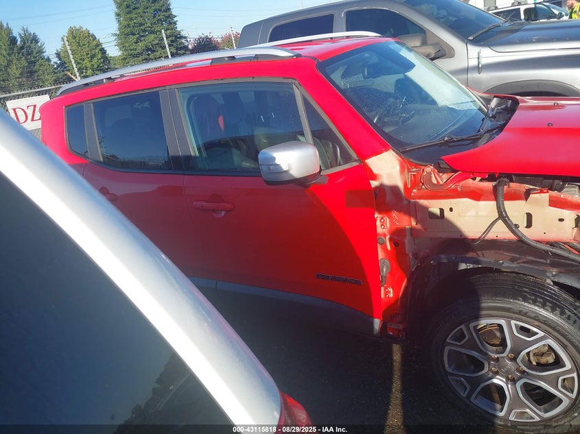 2015 JEEP RENEGADE LIMITED - ZACCJBDTXFPC08397