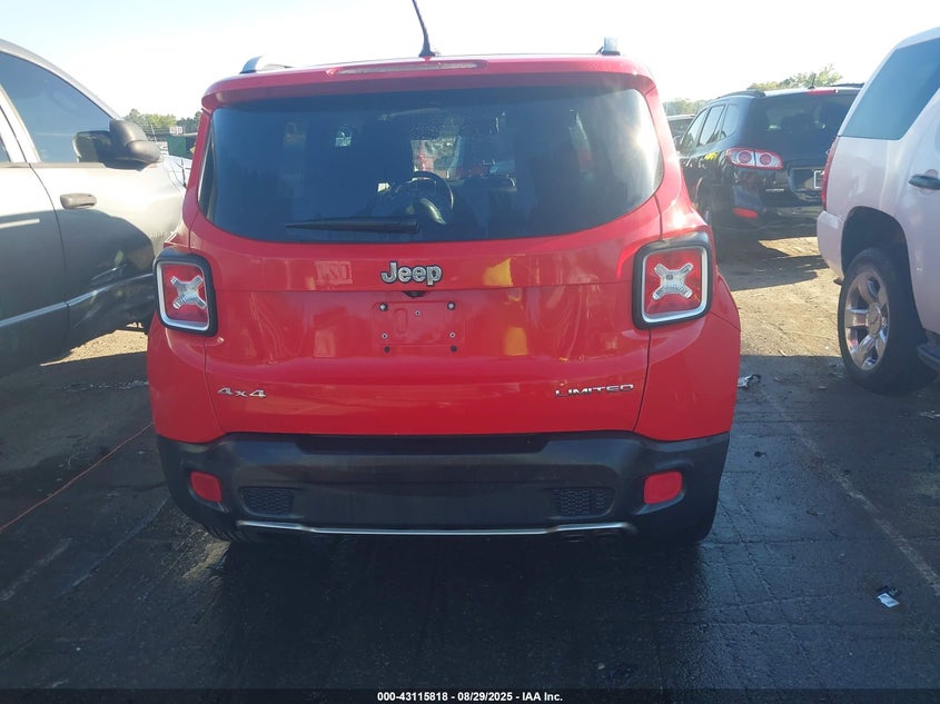 2015 JEEP RENEGADE LIMITED - ZACCJBDTXFPC08397