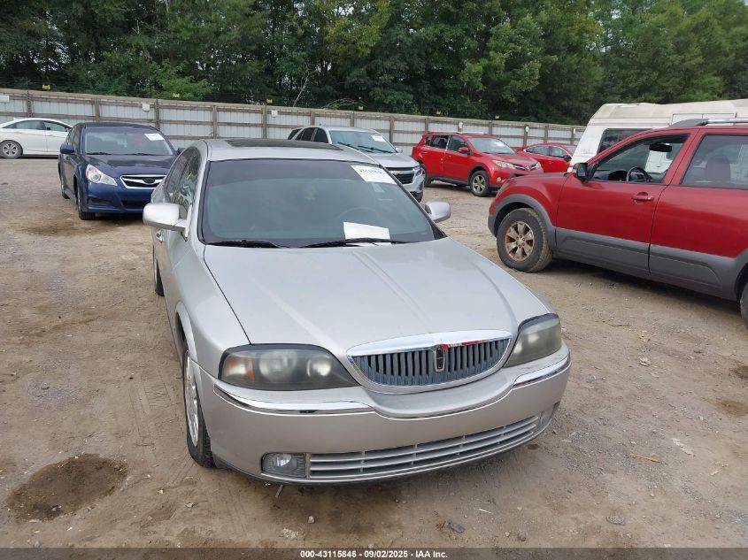 2003 Lincoln Ls VIN: 1LNHMH6S53Y668182 Lot: 43115846