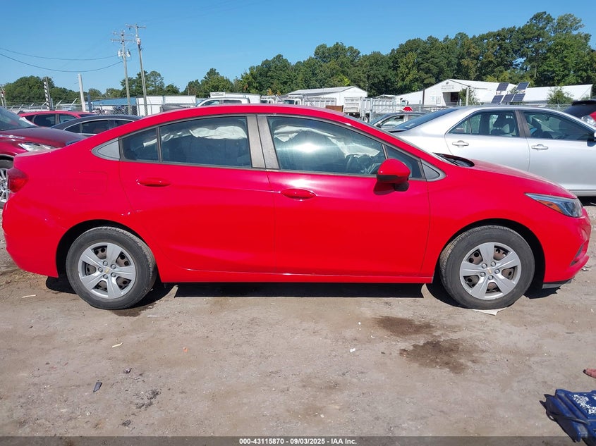 2017 CHEVROLET CRUZE LS - 1G1BC5SM4H7185050