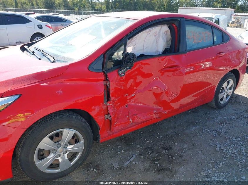 2017 CHEVROLET CRUZE LS - 1G1BC5SM4H7185050