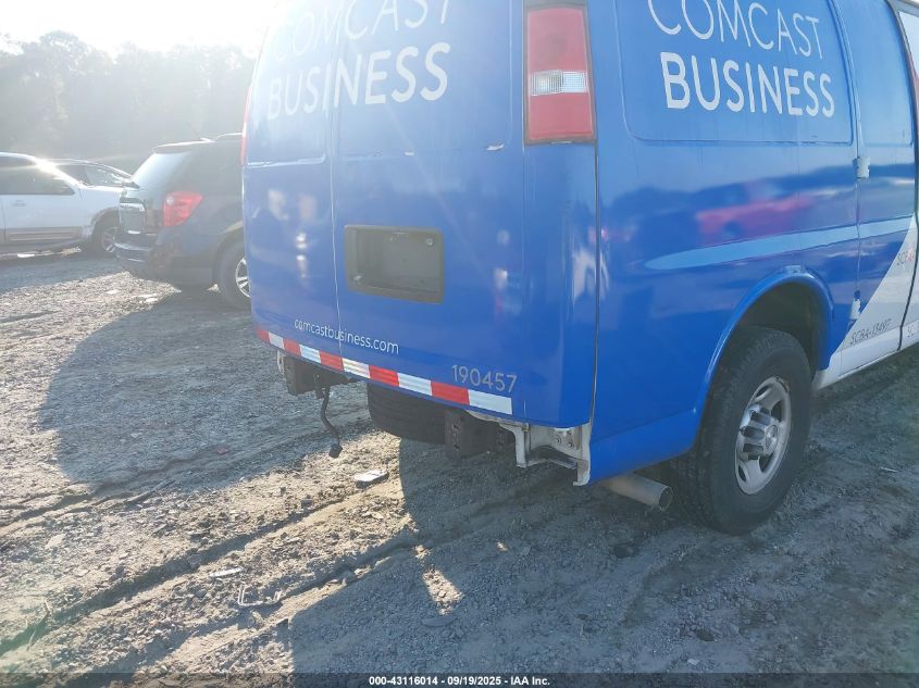 2019 Chevrolet Express 2500 Work Van VIN: 1GCWGAFP3K1308910 Lot: 43116014