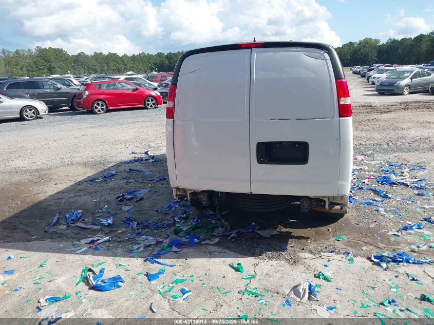 2019 Chevrolet Express 2500 Work Van VIN: 1GCWGAFP3K1308910 Lot: 43116014