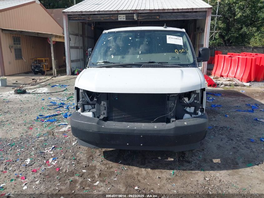 2019 Chevrolet Express 2500 Work Van VIN: 1GCWGAFP3K1308910 Lot: 43116014