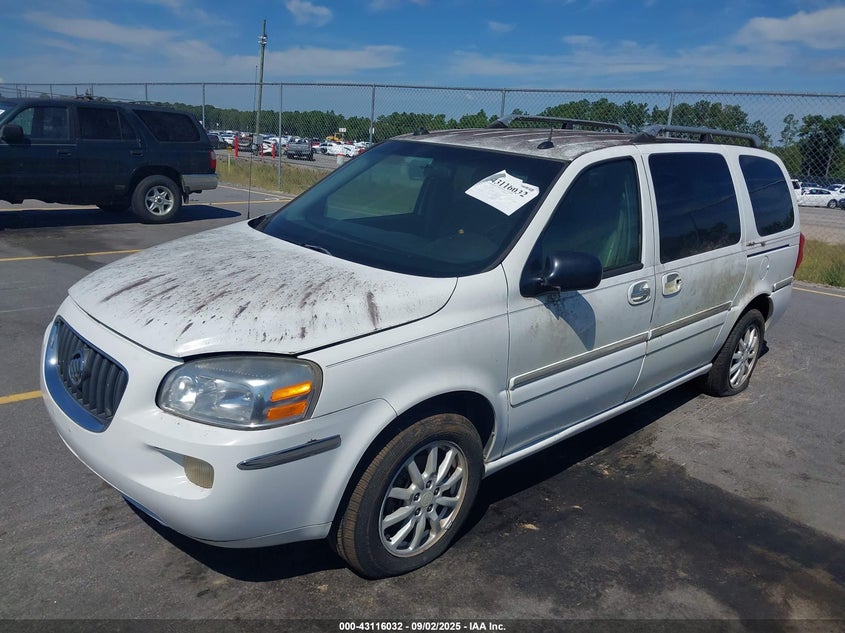 2005 Buick Terraza Cxl 5GADV33L55D232542 photo #3