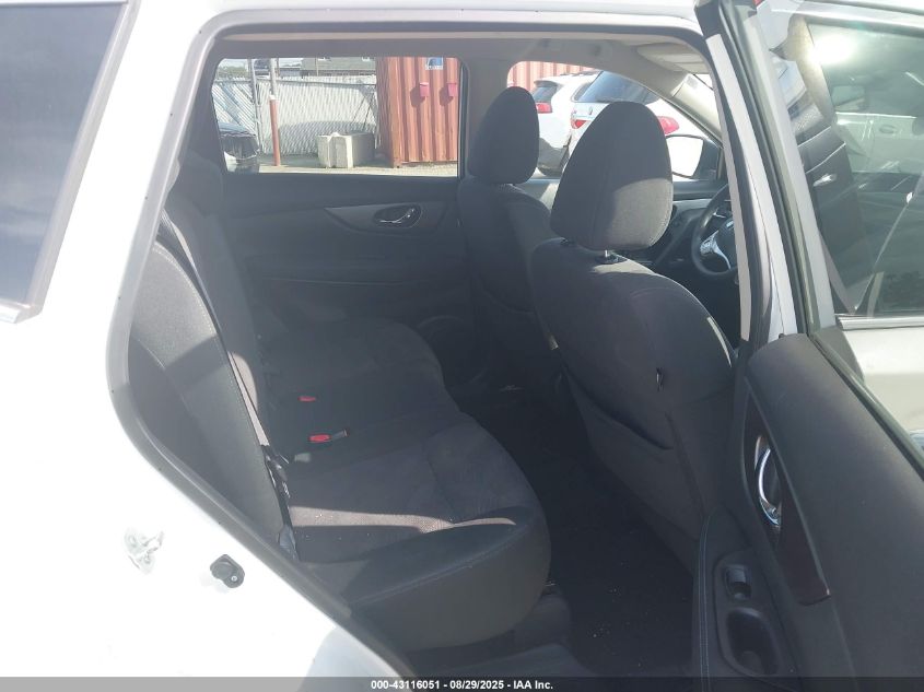 2016 Nissan Rogue Sv VIN: KNMAT2MV8GP692104 Lot: 43116051