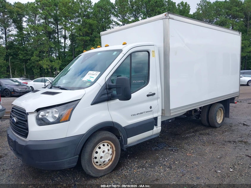 Vin: 1fdbf8zm1kka89835, lot: 43610384, ford transit-350 cab 20192