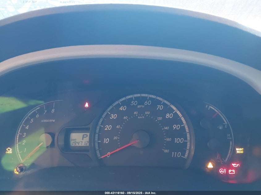 2011 Toyota Sienna Le V6 VIN: 5TDKK3DC3BS117189 Lot: 43116160