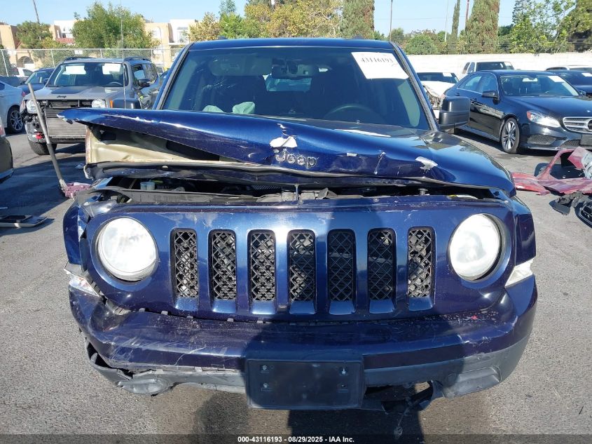 2014 Jeep Patriot Sport VIN: 1C4NJPBB5ED856906 Lot: 43116193