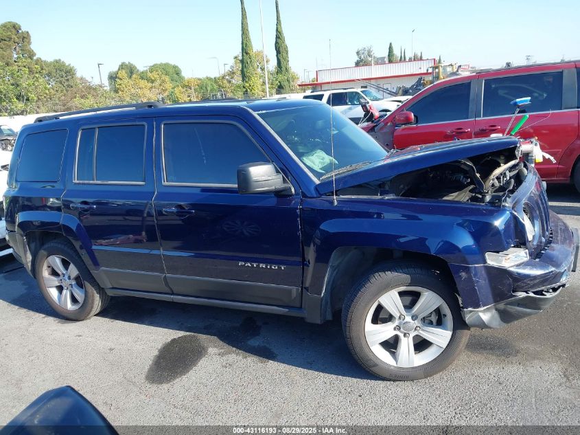 2014 Jeep Patriot Sport VIN: 1C4NJPBB5ED856906 Lot: 43116193