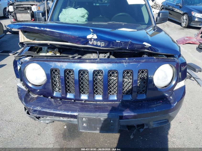 2014 Jeep Patriot Sport VIN: 1C4NJPBB5ED856906 Lot: 43116193