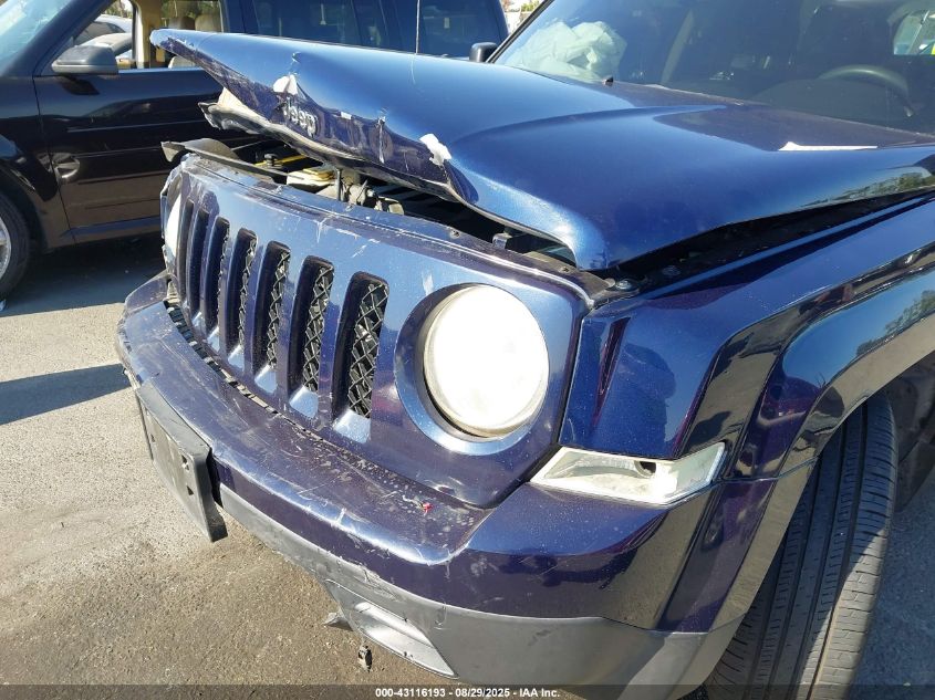 2014 Jeep Patriot Sport VIN: 1C4NJPBB5ED856906 Lot: 43116193