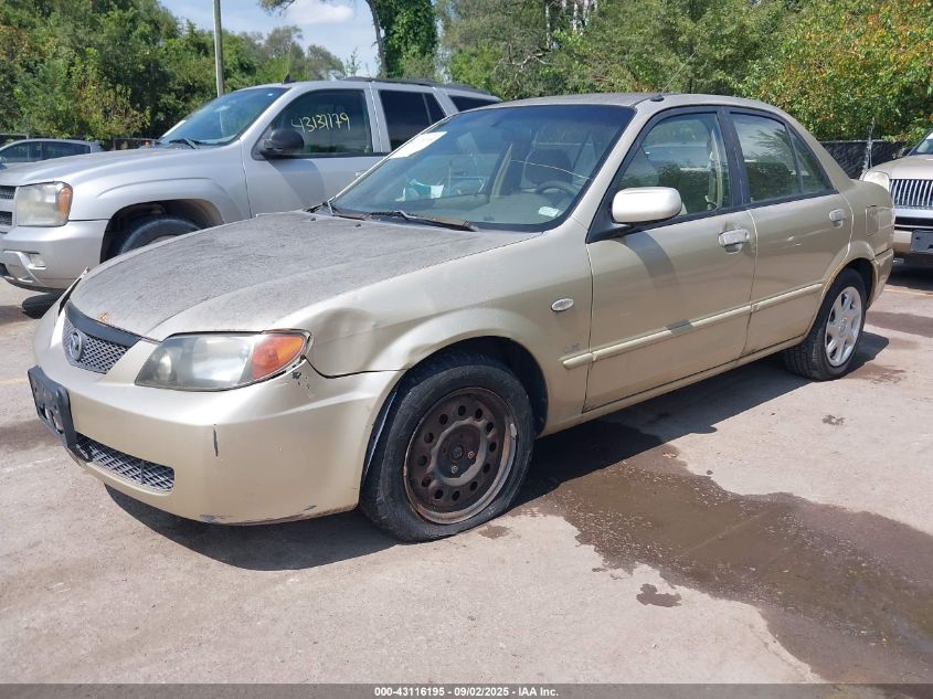 2002 Mazda Protege Dx/Es/Lx VIN: JM1BJ225821604712 Lot: 43116195