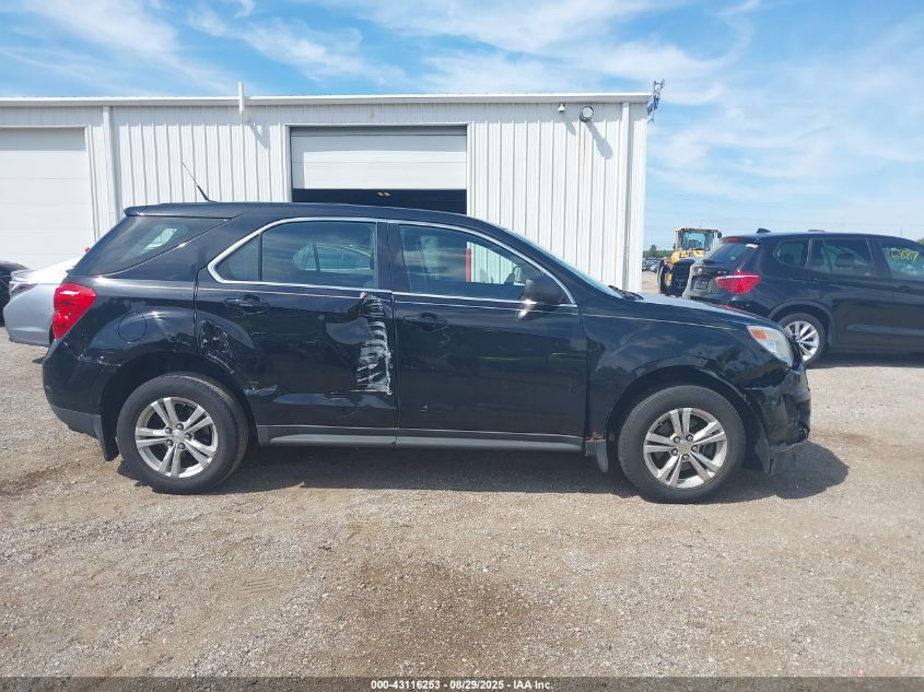 2011 Chevrolet Equinox Ls VIN: 2CNALBEC7B6476455 Lot: 43116253